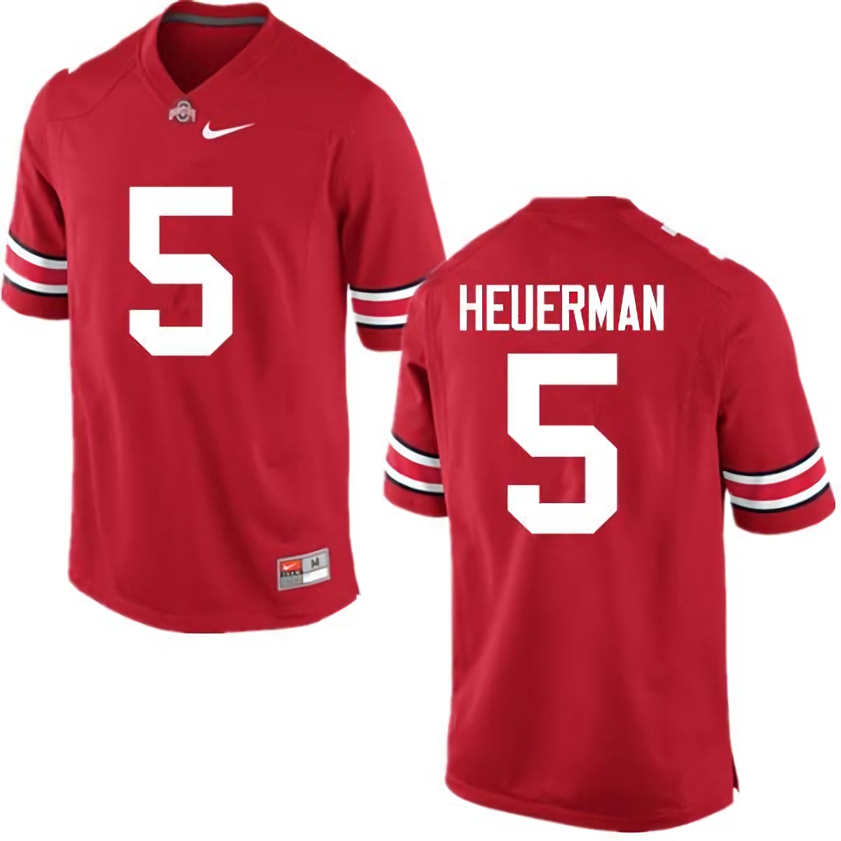 Jeff Heuerman Ohio State Buckeyes Men's NCAA #5 Nike Red College Stitched Football Jersey CCE4256YG